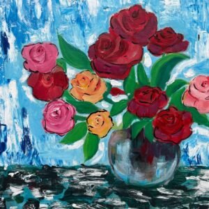 Blush of Roses (50 x 70 cm)